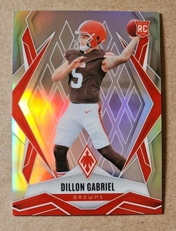 2025 Panini Phoenix Dillon Gabriel Silver Prizm Rookie (RC) Browns #175