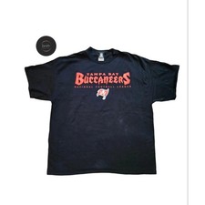 Tampa Bay Buccaneers T-Shirt Men 2XL Black NFL Equipment Training Tee - Nfl
