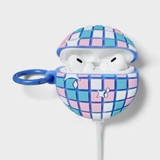 Heyday Earbud Case Cover Fits AirPods Pro gen 1 2 Case Cover- Disco Ball
