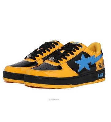 Authentic a bathing ape bape bape sta x marvel F4 the thing