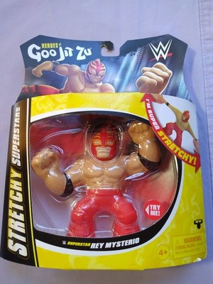 New, GooJitZu WWE Stretchy Superstars ''Rey Mysterio'' Figure, *Fast Shipping!!