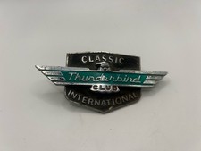 Oem 1955-1957ford Thunderbird Grill Badge Emblem Classic Club International