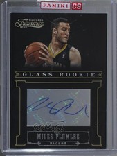 2012 Panini Timeless Treasures Glass Rookie Silver 6/25 Miles Plumlee Auto 7cz