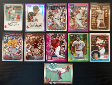 Boston Red Sox Refractor & Color Devers Verdugo /99 Topps Chrome Bowman -Lot 151