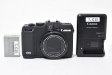 Exc+++ Canon PowerShot G15 12,1 megapixel fotocamera digitale - nero con caricatore Y03