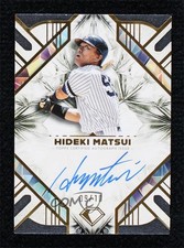 2025 Topps Diamond Icons Auto Black 9/10 Hideki Matsui #AC-HM Auto tw0