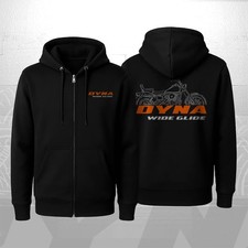 Harley-Davidson FXDWG Dyna Wide Glide 1993-2017 - Motorcycle ZIP Hoodie
