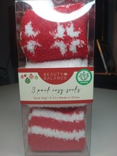 Beauty Balance 3 Pack Aloe Infused Fuzzy Chri...