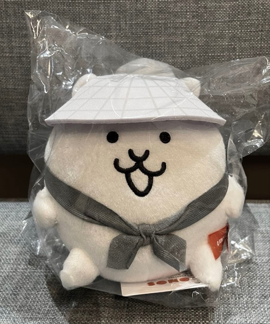 Battle Cats Great Cat Shop Original Kasa Jizo Plush Toy S 15cm