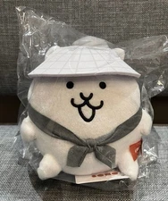 Battle Cats Great Cat Shop Original Kasa Jizo Plush Toy S 15cm Japan Nyanko War