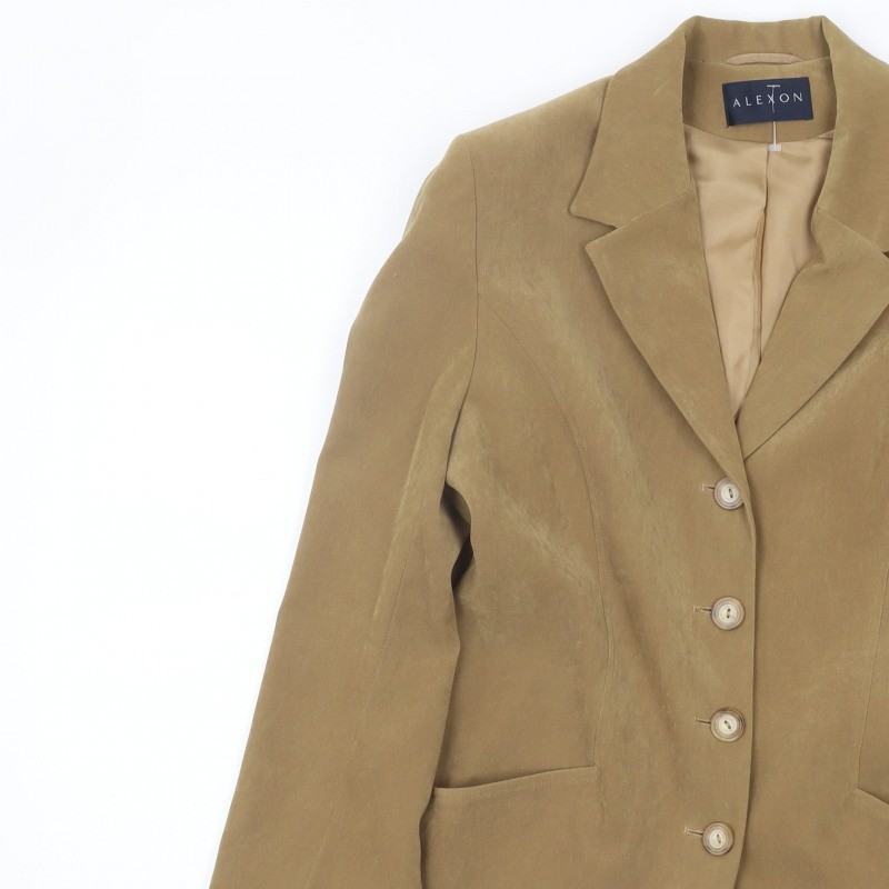 Alexon Womens Jacket Blazer Size 12 Brown image 10