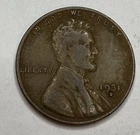 1931 D Lincoln Wheat Cent Better Date Exact Coin Imaged #LWC1241