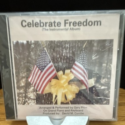 Gary Prim Celebrate Freedom Instrumental Album CD Combs Music DMC-007