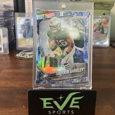 2025 Panini Prizm - Saquon Barkley #298 Navy Camo Prizm /25 SSP Eagles 