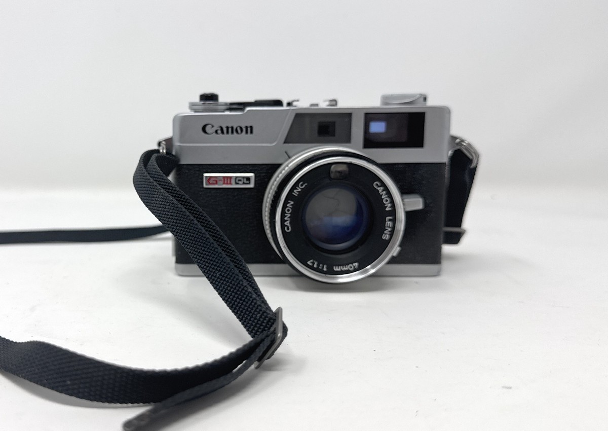 Canon Canonet QL17 G-Ⅲ 40mm f/1.7 Canon Canonet QL17 GIII G3 40mm f/1.7 UNTESTED | eBay