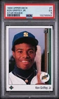 Ken Griffey Jr. 1989 Upper Deck RC Star Rookie #1 PSA 5 Excellent Iconic Card