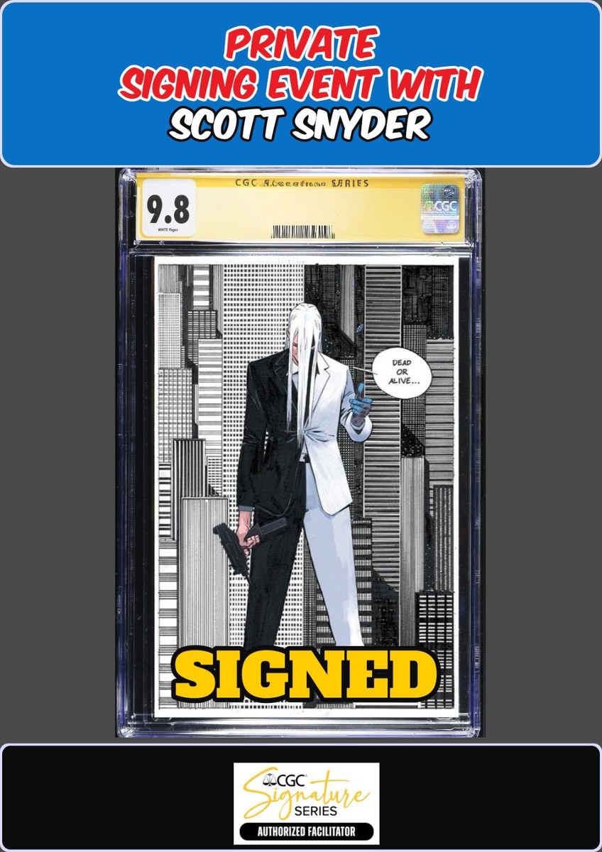 ABSOLUTE BATMAN #21 NICK DRAGOTTA CGC SS 9.8 SCOTT SNYDER SIGNING