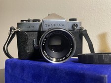 Yashica J-7 SLR Camera Auto Yashinon-DX 50mm f/1.7 Lens with Original Case
