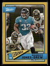 2018 Panini Classics #137 Maurice Jones-Drew Timeless Tributes Gold /99