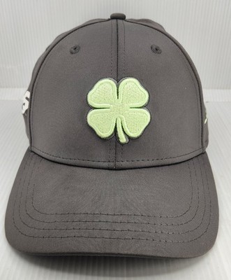 Black Clover Ball Cap Grey And Green Clover