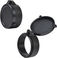 1 Pack Rifle Scope Flip Caps, Flip Open Covers 25.5-67mm Protector For Scope
