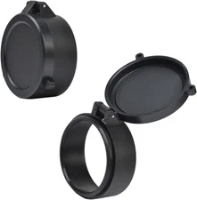 1 Pack Rifle Scope Flip Caps, Flip Open Covers 25.5-67mm Protector For Scope
