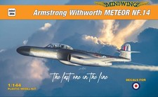Miniwing-Plastic 384 1:144 Amstrong Whitworth METEOR NF.14 / RAF + Armée de l´