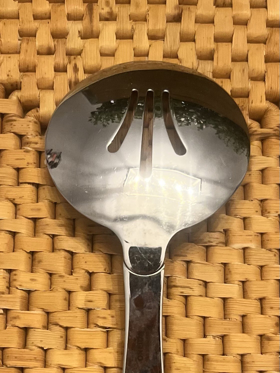 2 Oneida Large Stainless Serving Spoons Ceremonious, Wedding