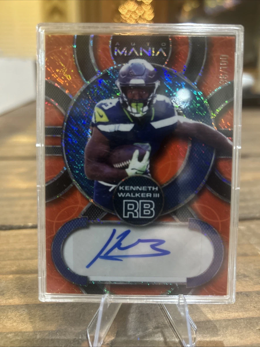 2022 Wild Card Auto Mania Retail Kenneth Walker III #AM-C98 for