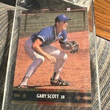 Leaf 1991 Gold Leaf Rookies Gary Scott #BC4 Chicago Cubs MLB Baseball Card