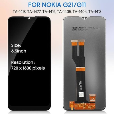 Nokia G11 Ersatz LCD Display & Touch Digitizer G11 TA-1401 / G21 TA-1418