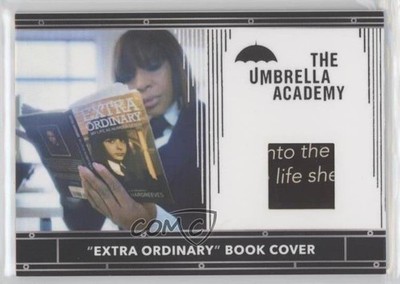 2020 Umbrella Academy Season 1 Relics Prop Extra Ordinary Book Cover #RC12 ob9
