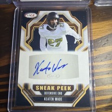 2026 Sage Low Series Keaton Wade Sneak Peak Auto #SPA-KW 🔥  Buy 1 Get 1 FREE