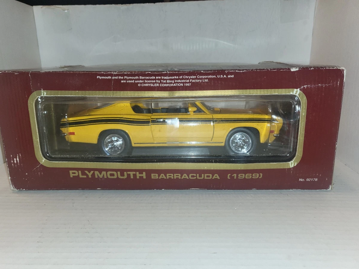 Plymouth Barracuda 1969 – Road Legends – Miniature 1:18 – Diecast – Neuve