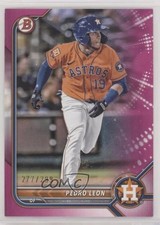 2022 Bowman Prospects Fuchsia Border 277/299 Pedro Leon #BP-115 0q4s