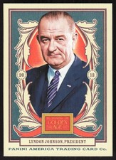 2013 Panini Golden Age Lyndon Johnson #67