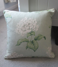 Laura Ashley Made Heligan Eau De Nil Cushion 40cm x 40cm