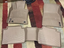 2018-2024 Toyota Camry Weather tech Floor Mats  Tan/Brown Set