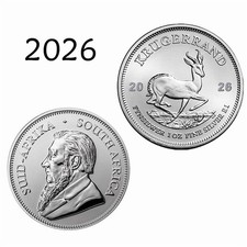 2025-2026 South Africa Silver Krugerrand Coin AUS