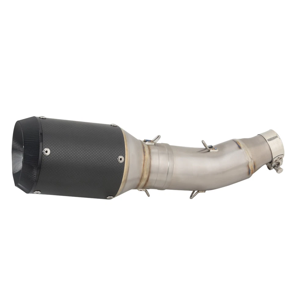 Titanium Exhaust Tips Muffler Middle Link Pipe For CF-Moto 450SS 450NK 2022-2025 Foto 2 de 4