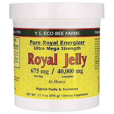 #ad YS Royal Jelly Honey Bee Royal Jelly In Honey Ultra Strength 21 oz gel $30.28