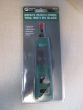 Commercial Electric Impact Punch Down Tool with 110 Blade NEW 898 110