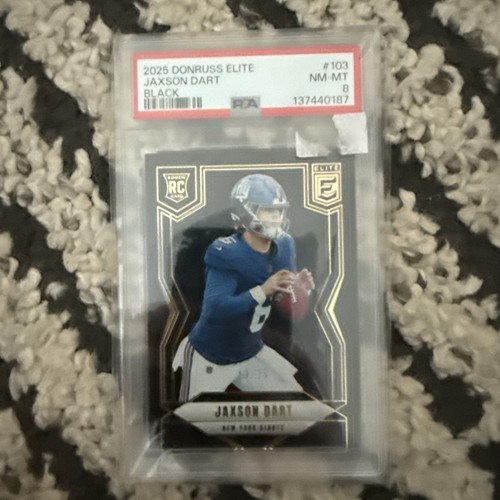Jaxson Dart [Black] #103 2025 Panini Donruss Elite card
