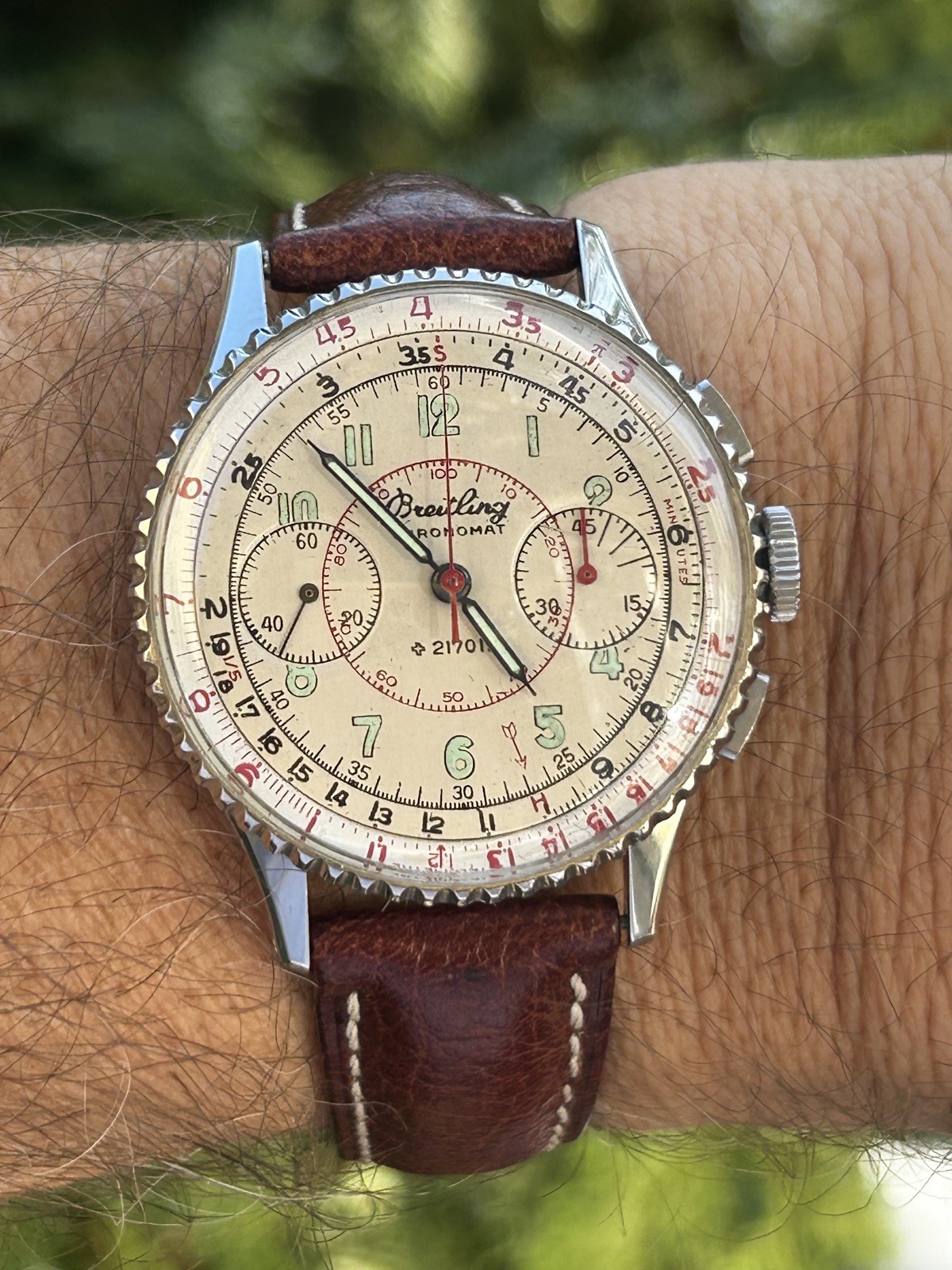 Breitling 769  Chronomat Men’s Watch SUPER RARE Amazing Condition Box