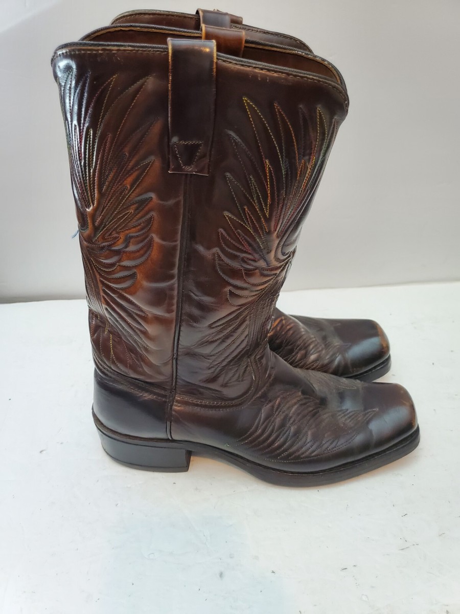 Acme Cowboy Boots (1976) Size 10D (Med) Phoenix Eagle  display picture 1