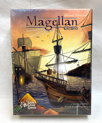 Magellan Elcano Board Game Card Geek Attitude Games 2021 New SW