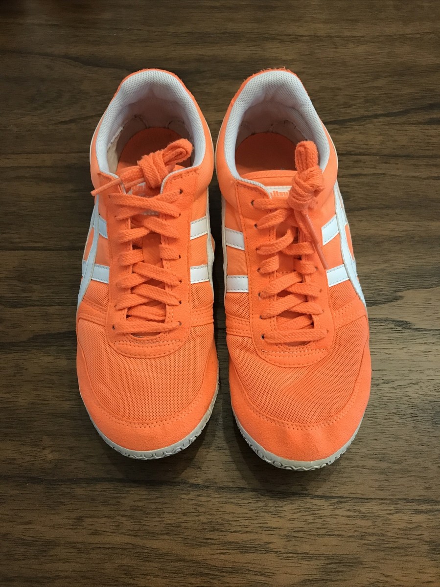 てぃー Onitsuka Tiger Ultimate 81 Shoe Womens 9 Orange HN567 Rare