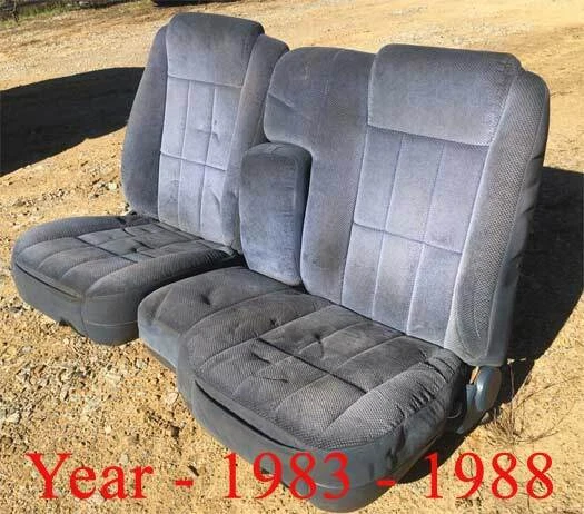 Fits 1983-1990 Ford Ranger truck seat covers   60/40 bench seat W/Armrest - Image 2 of 4