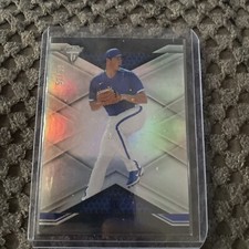 NATE PEARSON /99 RC 2021 PANINI CHRONICLES ROOKIE TITANIUM Blue. BLUE JAYS #9