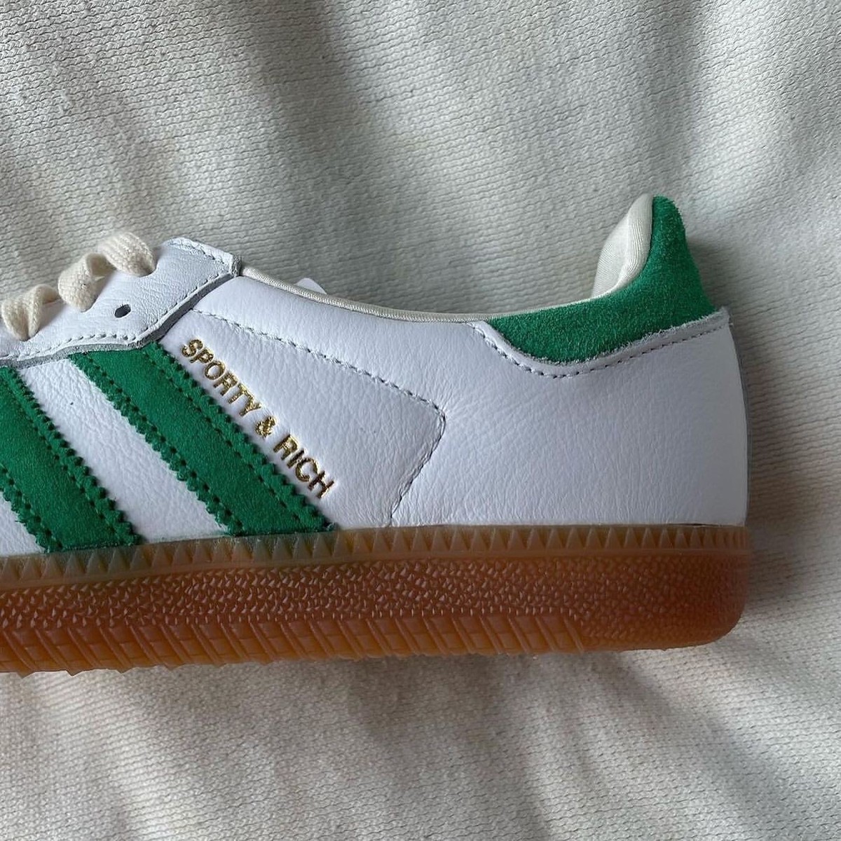 Size 11 - adidas Samba OG x Sporty & Rich White Green 2022